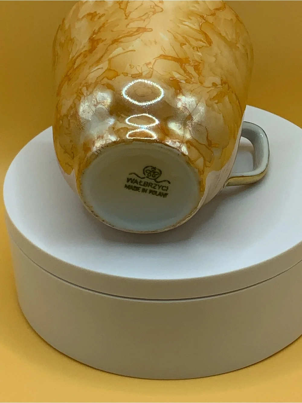 Walbrzych Porcelain Cup & Saucer (1246)